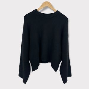 EDITED Black Grace Slouchy Jumper‎ Sweater